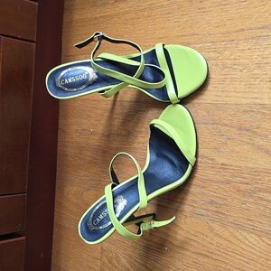 Lime Green Heels
